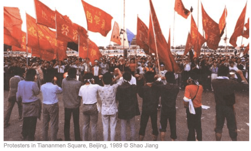 protestors 1989